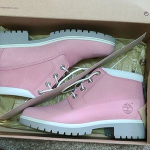 TIMBERLAND- Pink Boots